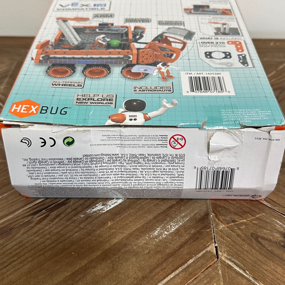 NEW Hexbug VEX Robotics Mobile Lab Explorer Construction Kit Space Toy STEM - Picture 7 of 9